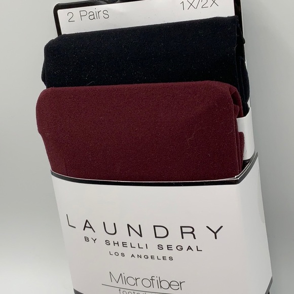 Laundry By Shelli Segal Accessories - LAUNDRY Shelli Segal 2 pairs Footed Tights